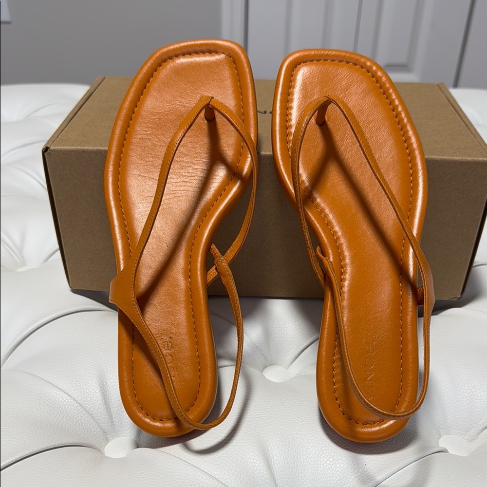 Women's Vince Deana Orange Sandals